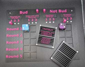 Marcador de Age of Sigmar: Rastreador de batallas para 2 jugadores (compatible con GHB 2025-26)