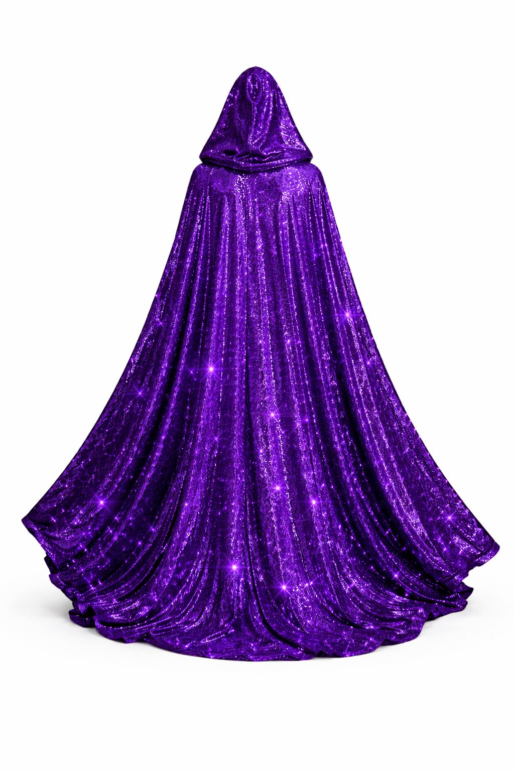 glitter hooded dress Mew Mews Ciaran Glitter Plunge Hooded Dress main image 0
