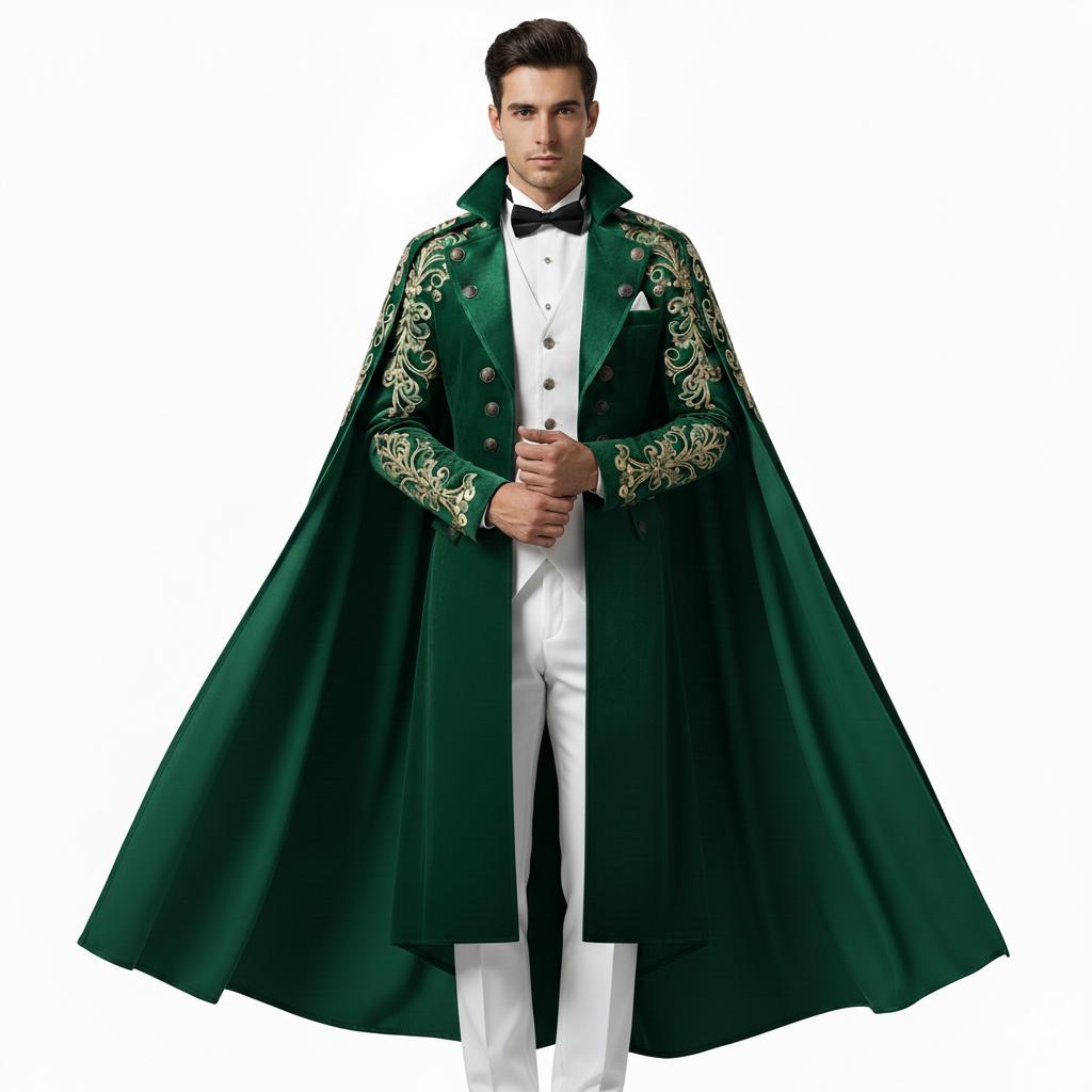 Mens Royal Outfit With Cape - Etsy