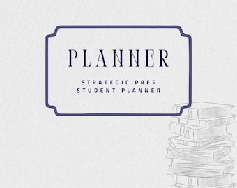 Law School Digital Study Planner (Clean and Legal) |  Case Brief Templates, Weekly & Daily Planner PDF for Law Students