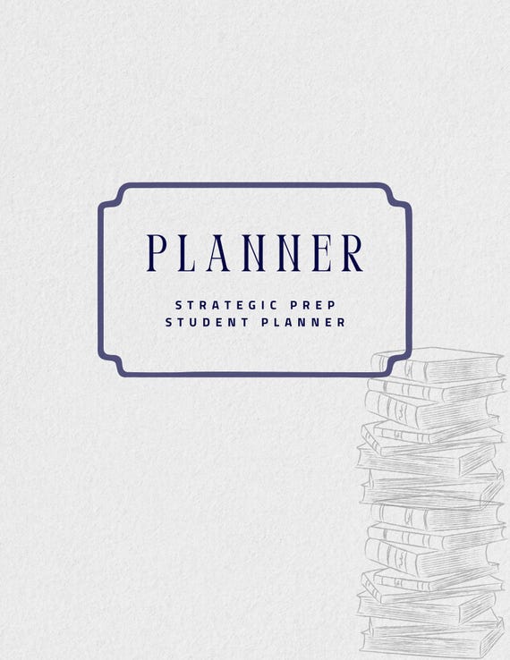 Law School Digital Study Planner (Clean and Legal) |  Case Brief Templates, Weekly & Daily Planner PDF for Law Students