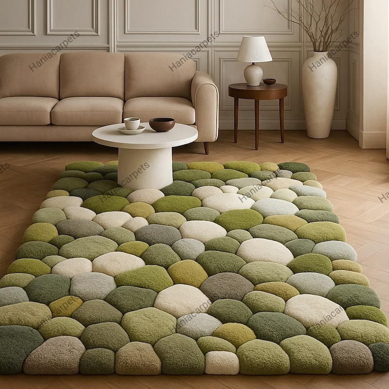 River Rock Rug - Etsy