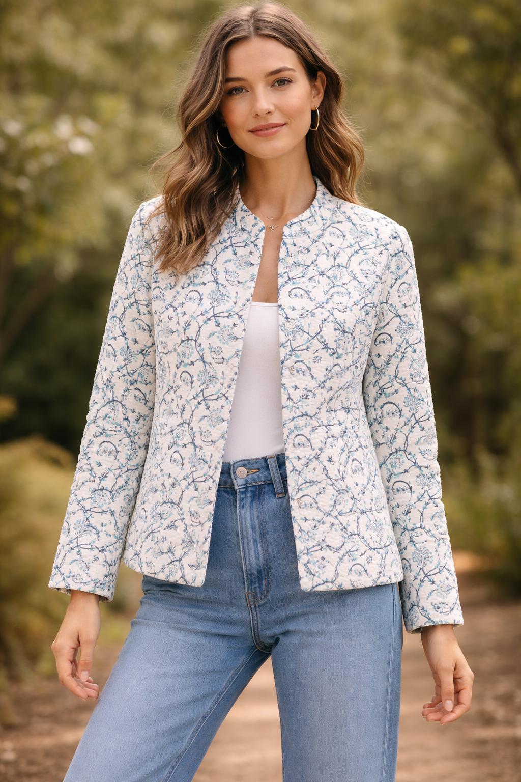 Quilted Jacket Western - Etsy