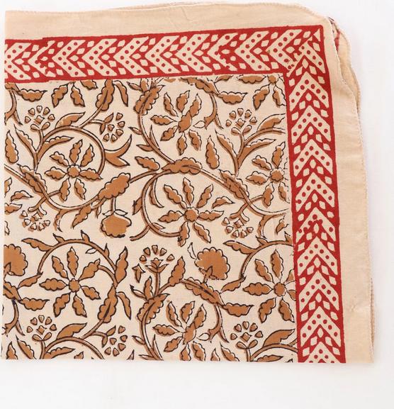 Bandana en coton, bandanas imprimés en bloc, foulard, bandana