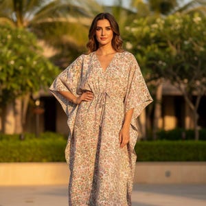 Cool Kaftans - Vestito - Donna Marrone rossiccio 40