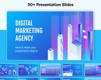 Digital Marketing Templates -  PPT Template for Marketing, Marketing Presentation Template, Marketing Proposal Template for Professionals