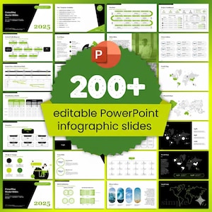 Consulting PowerPoint Toolkit, 200+ Infographic Slides (Digital Download)