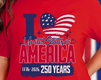 250 Years 1776-2026 VintageTee | American Eagle Independence Day Design 4th of July semiquincentennial, America250, quarter millennium