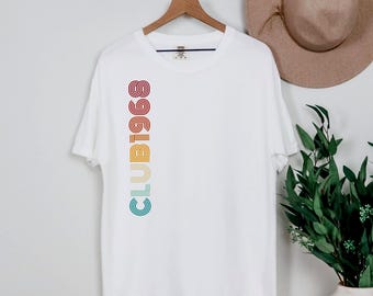 Vintage Birthday Year Shirt, Customizable Personalizable T-Shirt