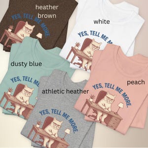 sarcastisch shirt voor kattenliefhebber tshirt grappig cadeau geestelijke gezondheid voor therapeut grappig kat meme shirt cadeau kat thema therapie humor t-shirt