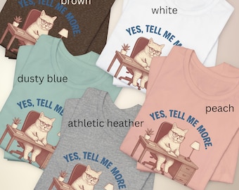 sarcastic shirt for cat lover tshirt Funny mental health gift for therapist funny cat meme shirt gift cat themed therapy humor t shirt