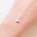 Heart Bracelet, Tiny Heart Bracelet, Silver Heart Bracelet, Dainty Bracelet, Delicate Bracelet, Simple Chain Bracelet, Gift For Her