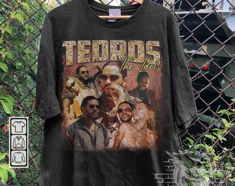 T-shirt du film Tedros style graphique vintage des années 90 - Sweat-shirt à capuche, chemise bootleg des années 90, rétro The Idol Movie pour homme et femme T-shirt unisexe