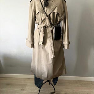 Timeless beige vintage trench coat