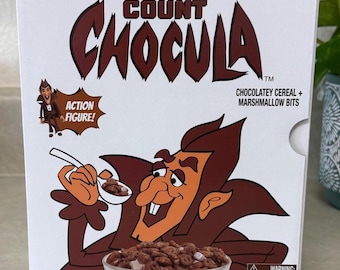 70s 当時物 Count Chocula ジェネラルミルズ　シリアルモンスター Vintage General Mills Count Chocula Monster Cereal Box - Funko