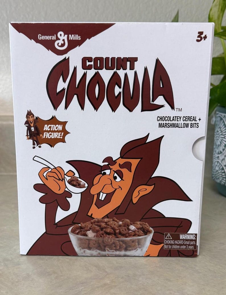 Count Chocula Action Figure - Etsy