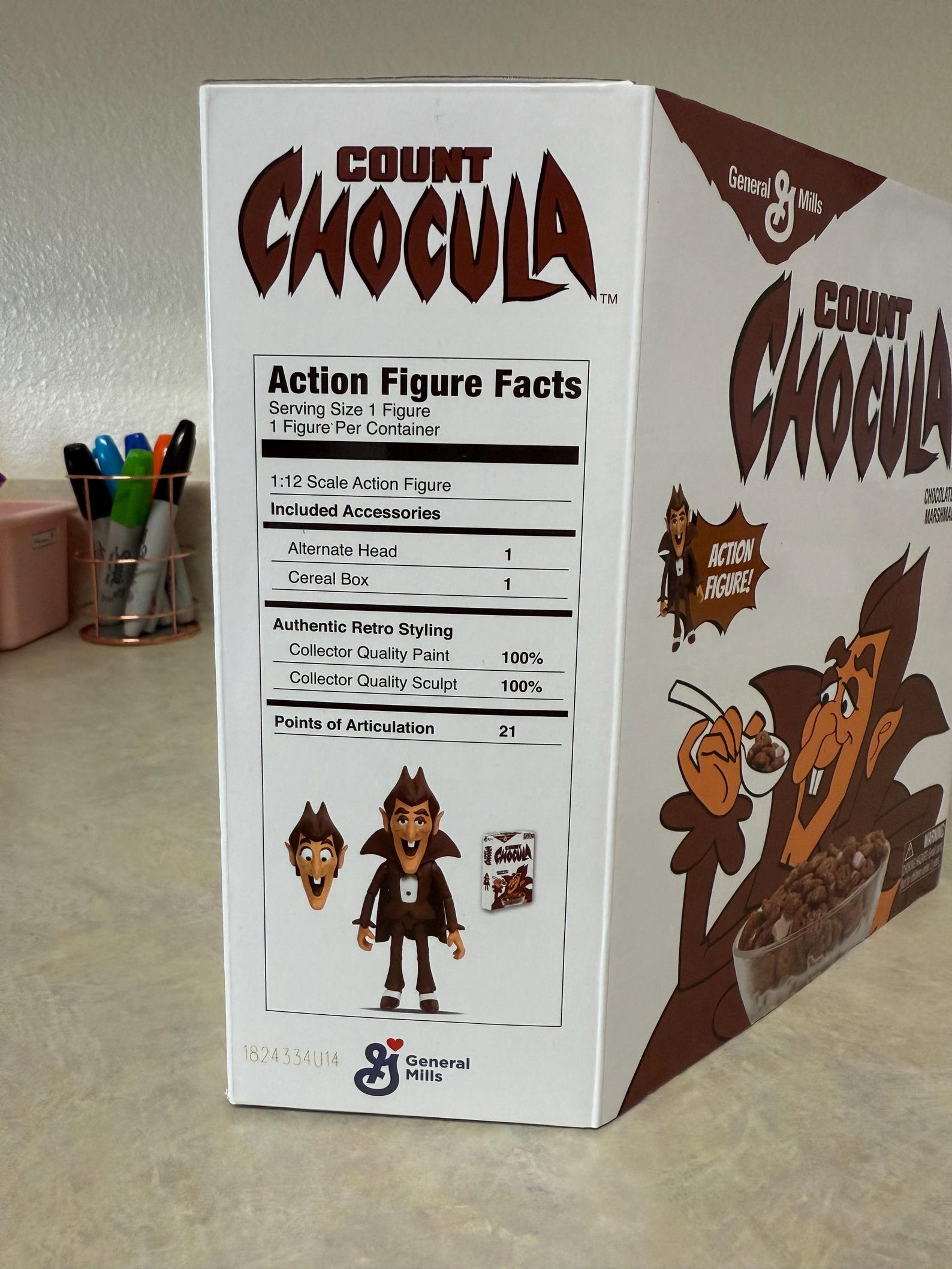 Count Chocula Action Figure - Etsy