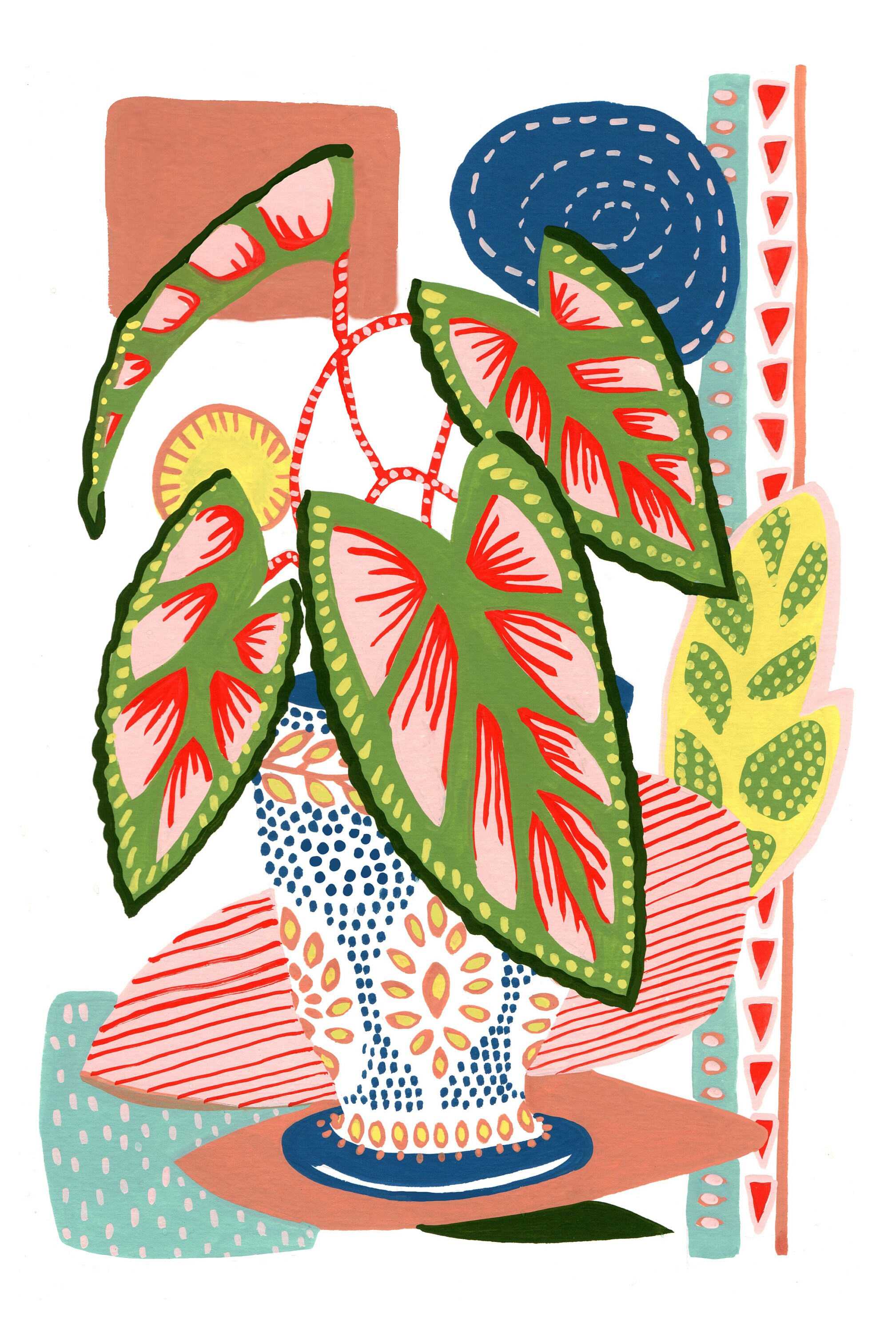 Paint to Print: Digitize a Gouache Floral Design for a Greeting Card, Kate  Cooke