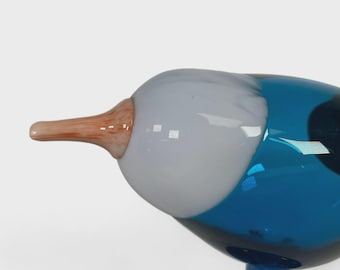 Limited Edition Rare Vintage Mouth-blown Glass Iittala Oiva Toikka
