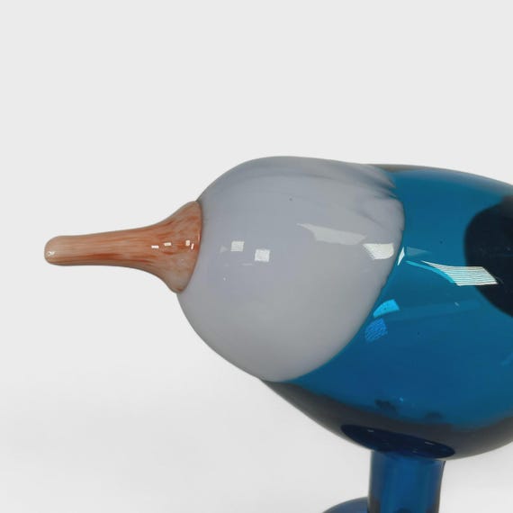 Limited Edition Rare Vintage Mouth-blown Glass Iittala Oiva Toikka