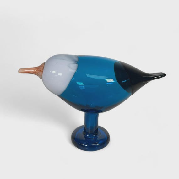 Limited Edition Rare Vintage Mouth-blown Glass Iittala Oiva Toikka