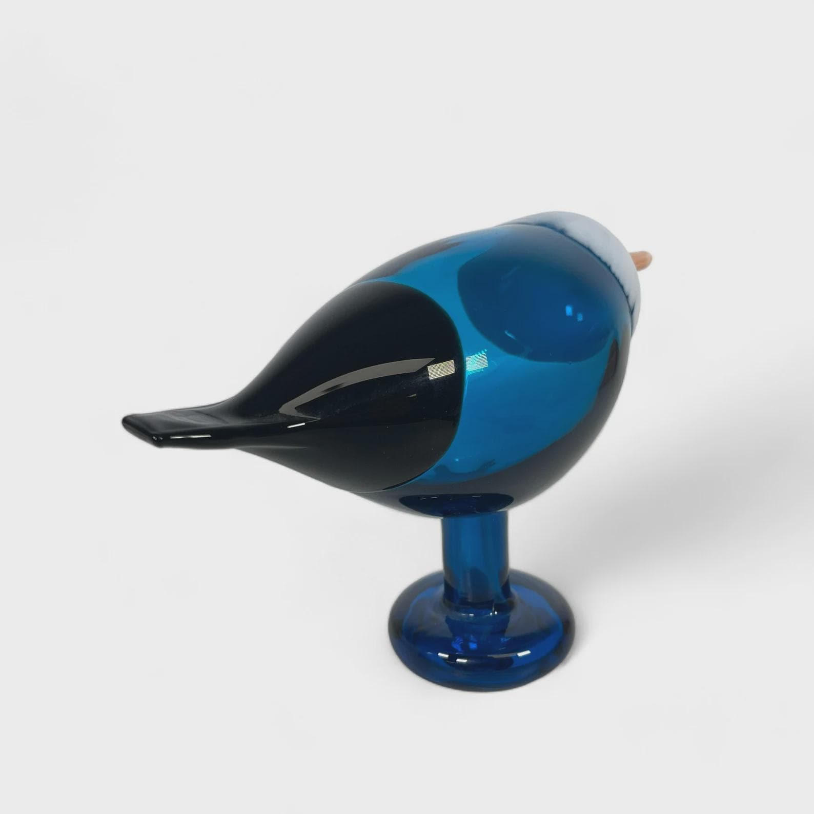 工芸品 Oiva Toikka Magpie Limited Edition Rare Vintage Mouth-blown Glass Iittala Oiva Toikka