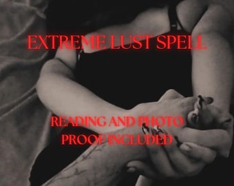 Hechizo de lujuria extrema, tirada de cartas y lectura de tarot el mismo día, ritual de amor de atracción y obsesión (entrega digital)