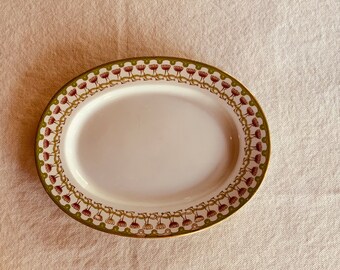 English Antigue Royal Worcester Platter