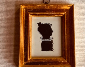 American Silhouette of a Young Lady