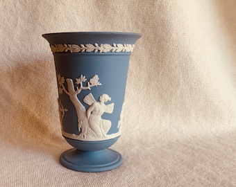 Wedgwood Cupid Jasperware Vase