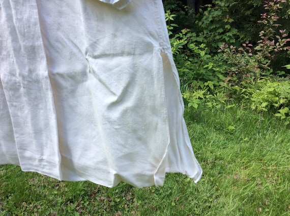 Antique French Linen Artists Smock/Shirt - image 4