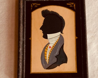 Silhouette of a Dandy Gentleman