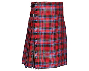 Traditional Scottish Tartan Kilt – Handmade Highland Kilt for Men