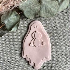 Ghost Carrying Pumpkins - Outbosser cookies | Cookie embosser | Fondant cutter | Cookie cutter | Cookie stamp | Stamp | Stamp