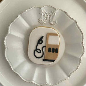 Gas Pump Cut Out - Outbosser Cookies | Cookie Embosser | Fondant Cutter | Cookie Cutter | Cookie Stamp | Stamp | Stamp