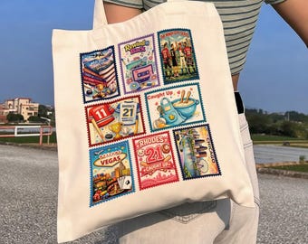 Windy City Series Stamp Tote Bag, Liz Tomforde, Zanders, Shay, Hockey Romance BookTok, Sports Romance Reader Gift