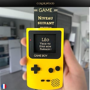 Demande Parrain  – Tonton veux-tu être mon parrain ?