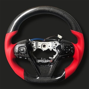 Custom Carbon Faser-Lenkrad für VW Camry 2014-2017 / Harrier 2013-2018 | Echtes Carbon & Leder