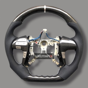 Carbon Fiber Steering Wheel for Toyota Camry 2006-2012 / Vigo 2012-2014 | Real Carbon & Leather