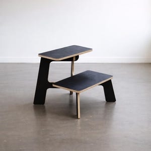 Escabeau Yaki sugi | Table d'appoint ou table de chevet