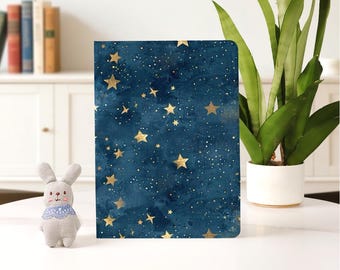 Funda personalizada Dark Celestial para iPad (modelos A16, Air 7, 6 y 5 de 2025, iPad 10 de 10,9 y 10,2 pulgadas, iPad Pro de 11, 12,9 y 13 pulgadas, iPad Mini 6 y 7, con portalápices)