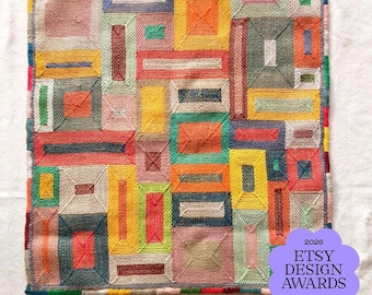 RESERVED - DO NOT PURCHASE Abstract Textile Art Wall Hanging - Modern Jute Wall Object Wabi-Sabi- Boho Wall Decor Texture - Minimalist