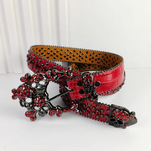 Y2k Rhinestone Belts - Etsy Ireland display picture 1