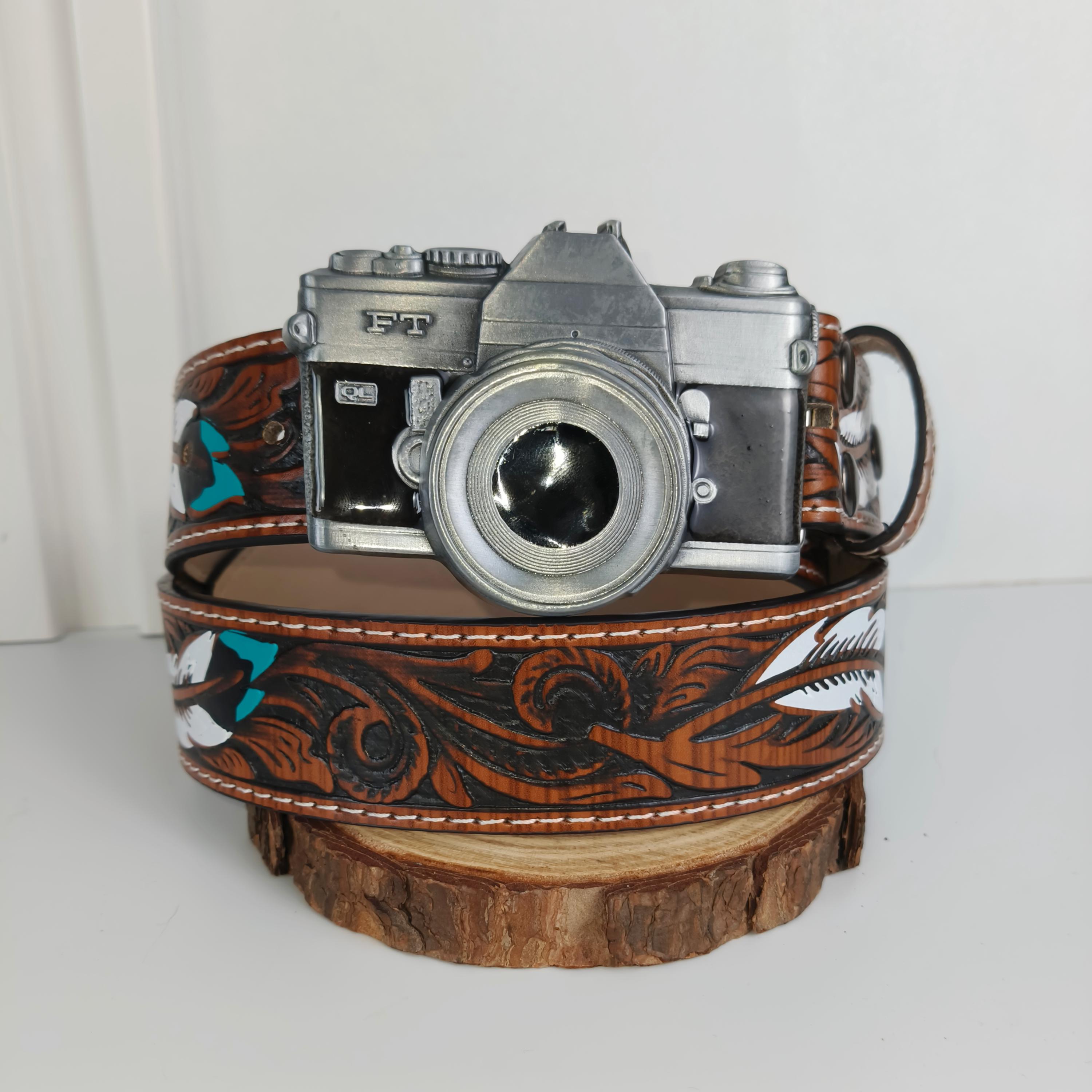 Camera Belt Buckle - Etsy display picture 2