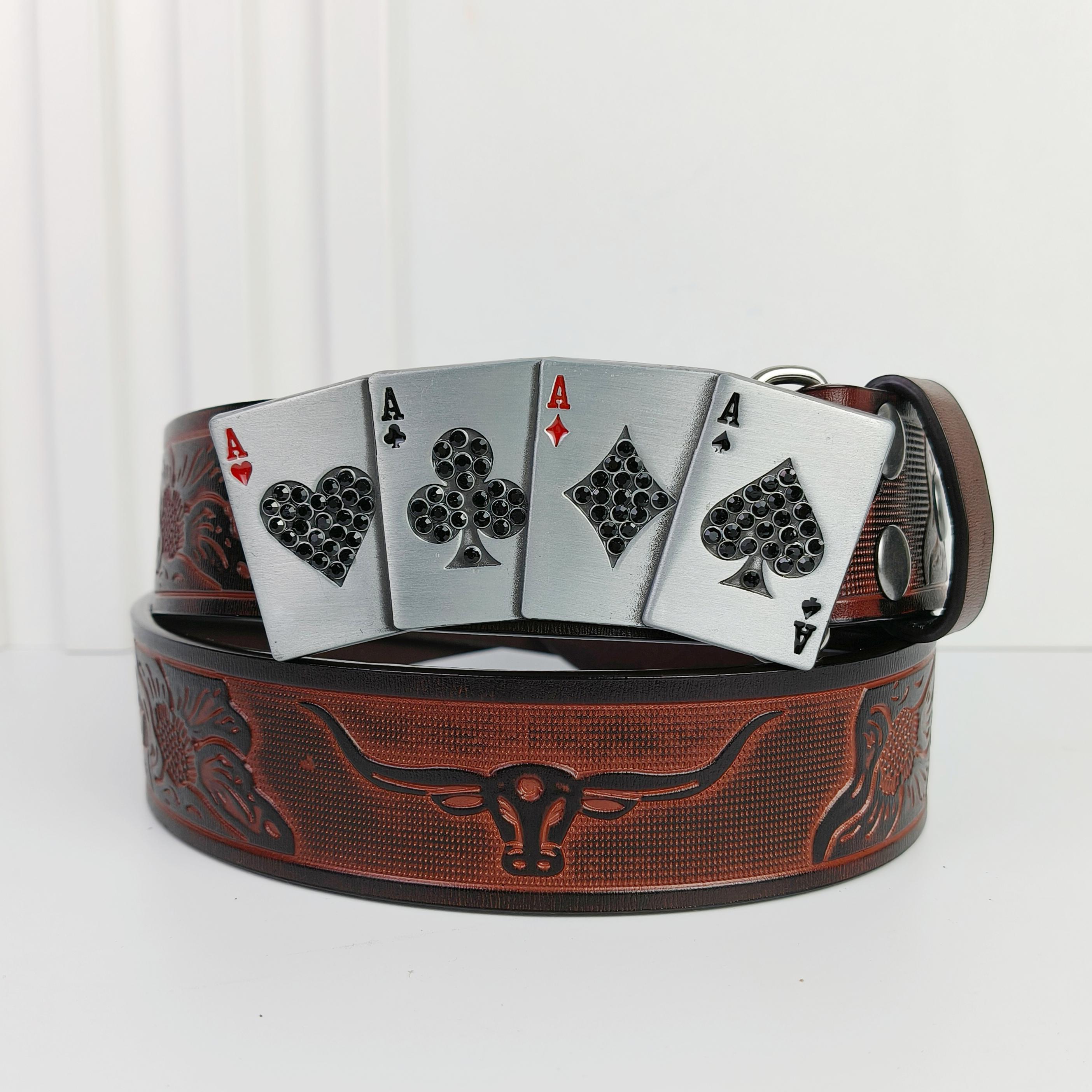 Western Playing Card Belt - Etsy display picture 2