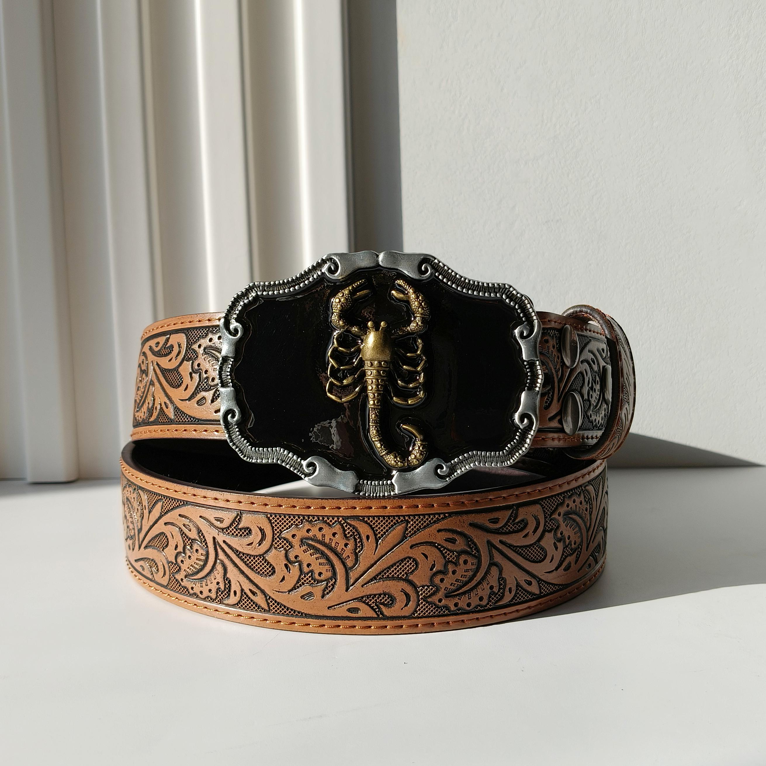 Scorpion Buckle Belt - Etsy