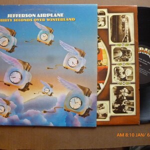 Jefferson Airplane LP 1973 Thirty Seconds Over Winterland RARE Grunt Records BFLI-0147 Orig Sleeve Rock Grace Slick Jorma Kaukkonen