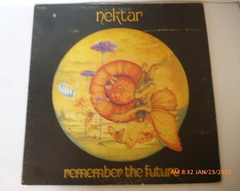 Nektar 1974 LP Remember the Future PPSD 98002 Gatefold Passport Records RARE pressing Psych Rock Fusion Superb Gift