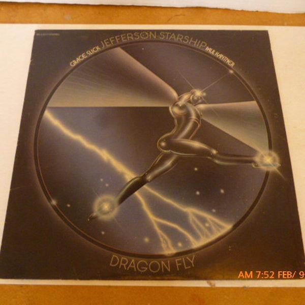 Jefferson Starship - Dragon Fly Vinyl LP - 1974 First Press - Grunt BFL1-0717 Grace Slick Paul Kantner