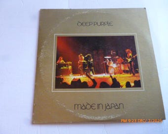 DEEP PURPLE - Machine Head Lp 1972 Vintage Vinyl Record Album - Etsy